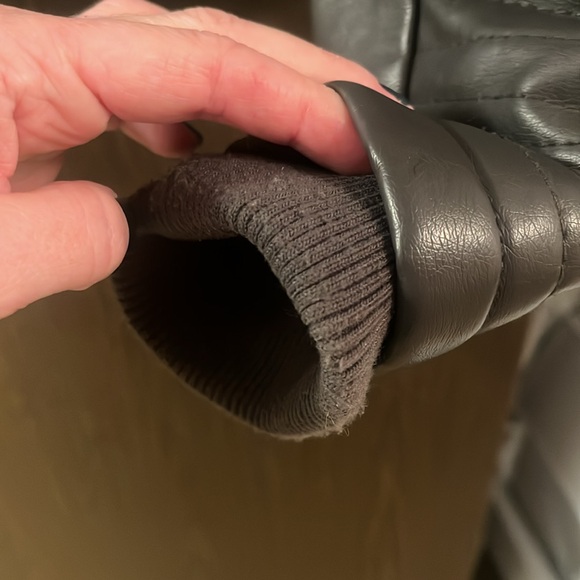 🐴Royalty For Me Gray faux Leather Jacket - Picture 9 of 11